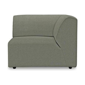 HKliving Jax bank right end Linen Army Green