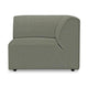 HKliving Jax bank right end Linen Army Green