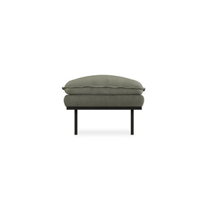 HKliving Retro hocker Linen Army Green