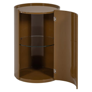 WOOOD Sera kast rond Ø45x72 cm Honinggeel