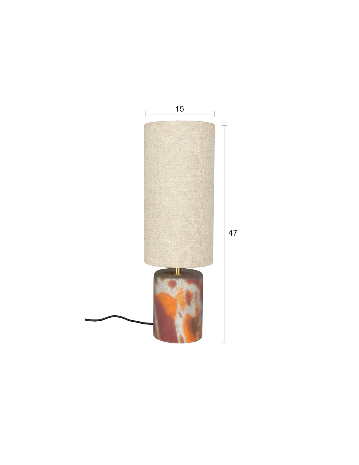 Dutchbone Earl tafellamp Multi-Color