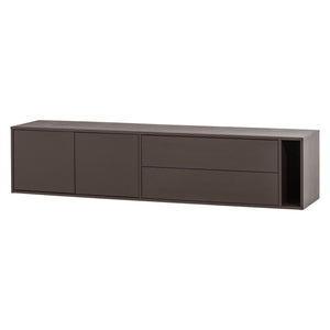 vtwonen Settle Down tv-meubel 200 cm Middenbruin