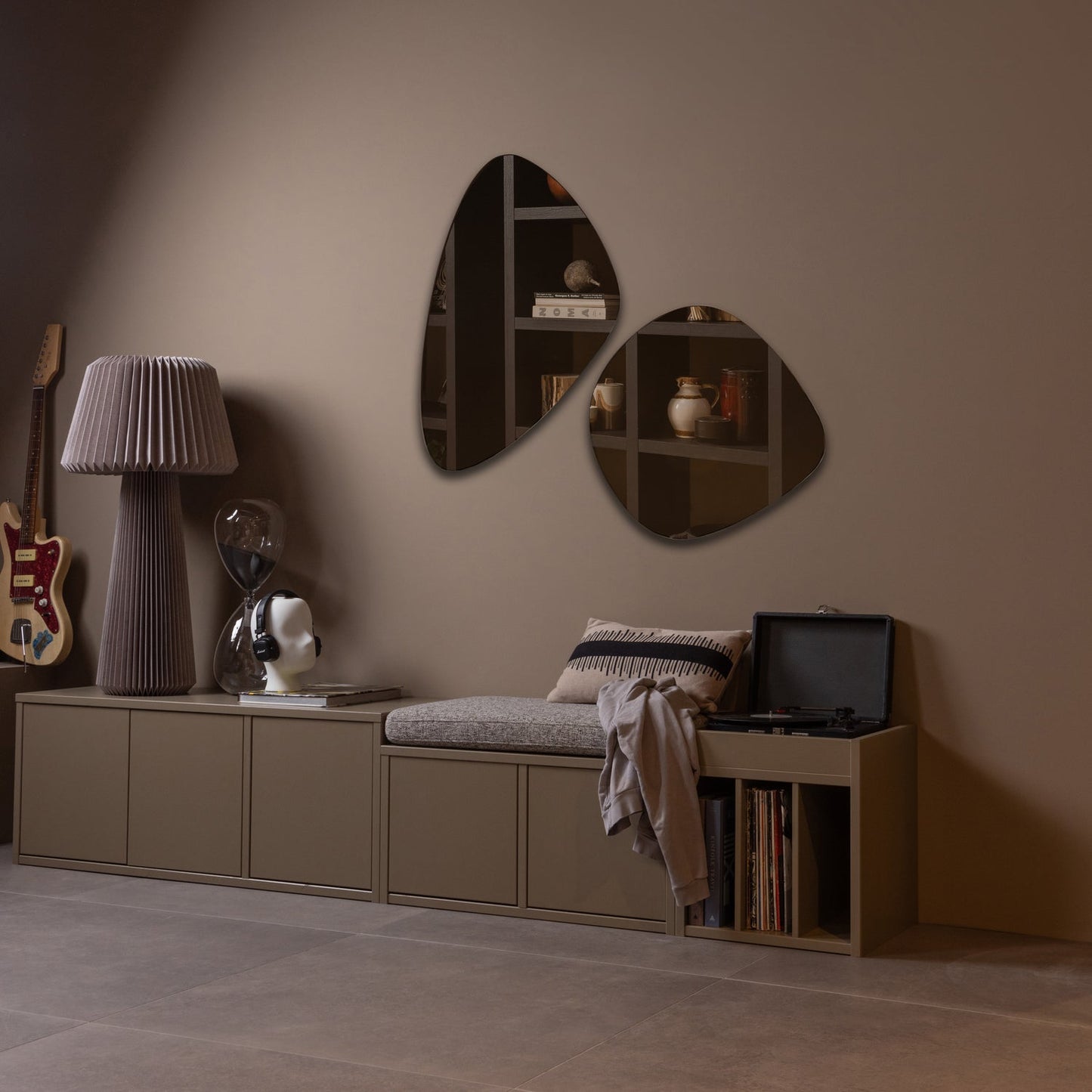 WOOOD Turner tv-meubel Mud