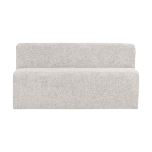 WOOOD Mojo Base eetkamerbank 164 cm wollig Ecru