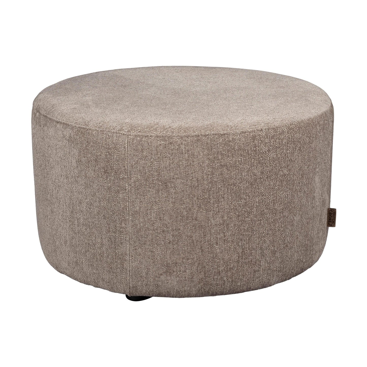 Dutchbone Rocca poef Cappuccino