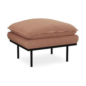HKliving Retro hocker Linen Dusty Rose