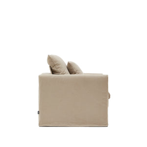 Kave Home Nora fauteuil 92x90 cm Taupe