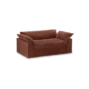 HKliving Nomad bank 204 cm Royal Velvet Magnolia