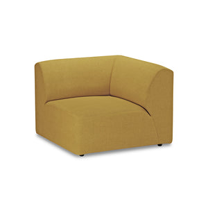 HKliving Jax bank right end Linnen Burnt Ochre