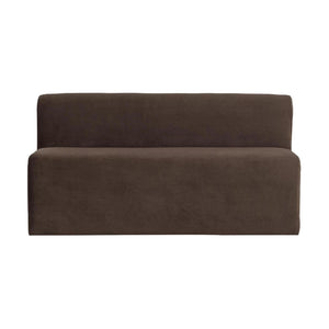 WOOOD Mojo Base eetkamerbank 164 cm velvet Bruin