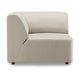 HKliving Jax bank left corner Pure Ivory