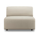 HKliving Jax bank middle Pure Ivory