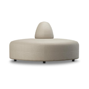 HKliving Jax bank angle Pure Ivory