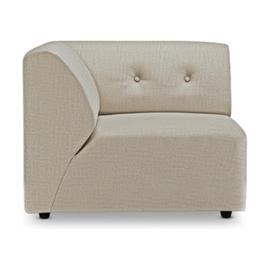 HKliving Vint bank left Pure Ivory