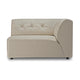 HKliving Vint bank right 1,5-seat Pure Ivory