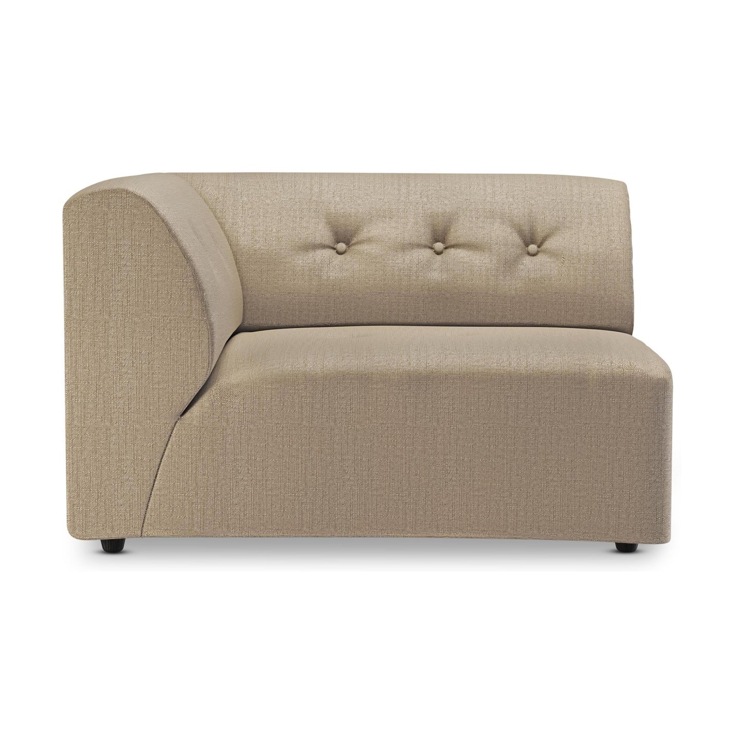 HKliving Vint bank left 1,5-seat Pure Earth
