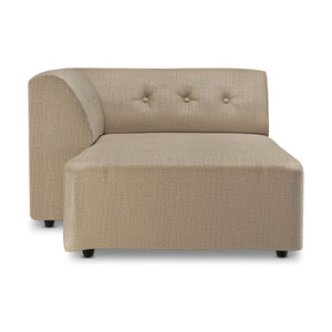 HKliving Vint bank left divan Pure Earth