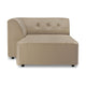 HKliving Vint bank left divan Pure Earth