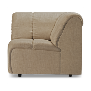 HKliving Wave bank corner Pure Earth