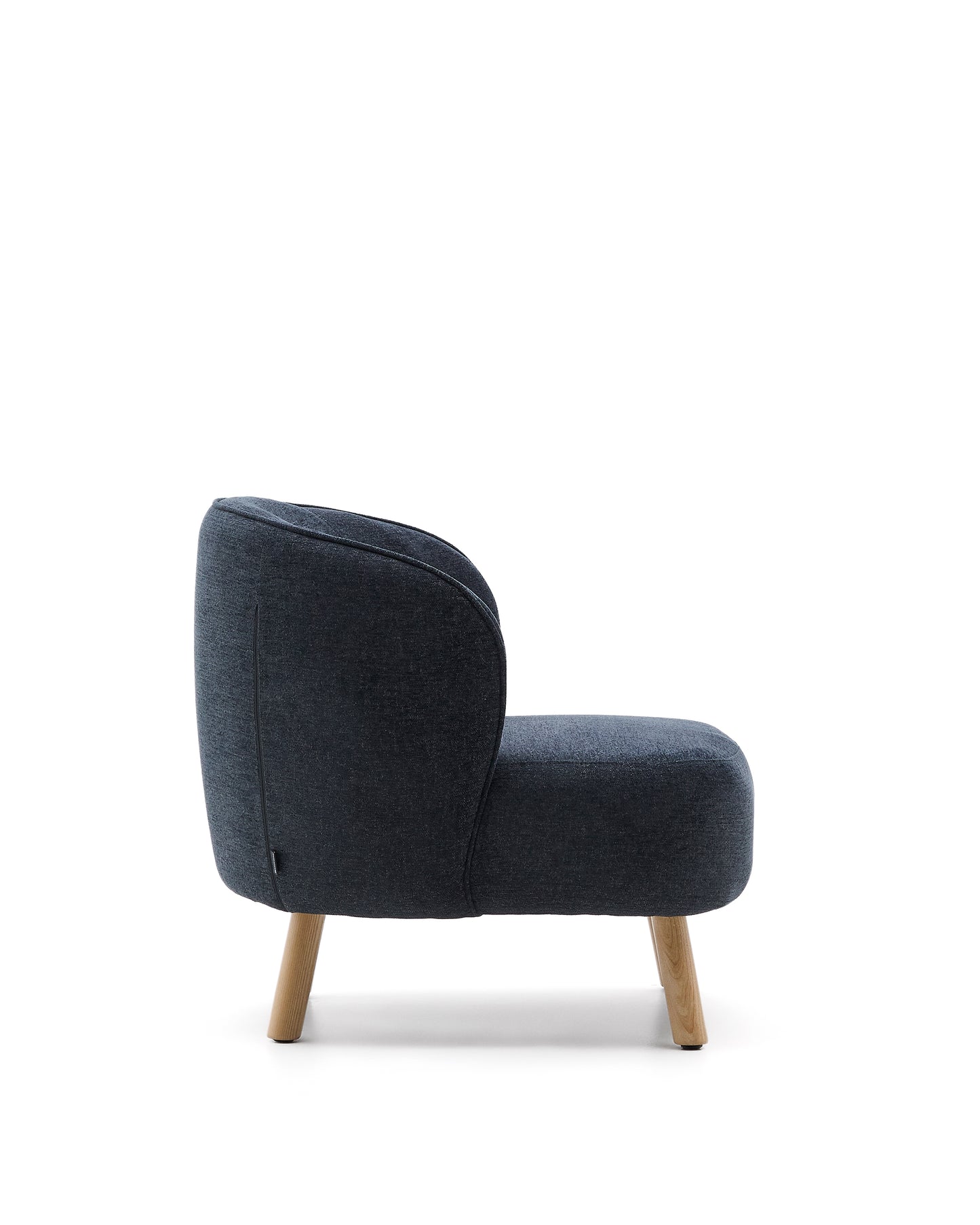 Kave Home Ulit fauteuil Dark Grey naturel