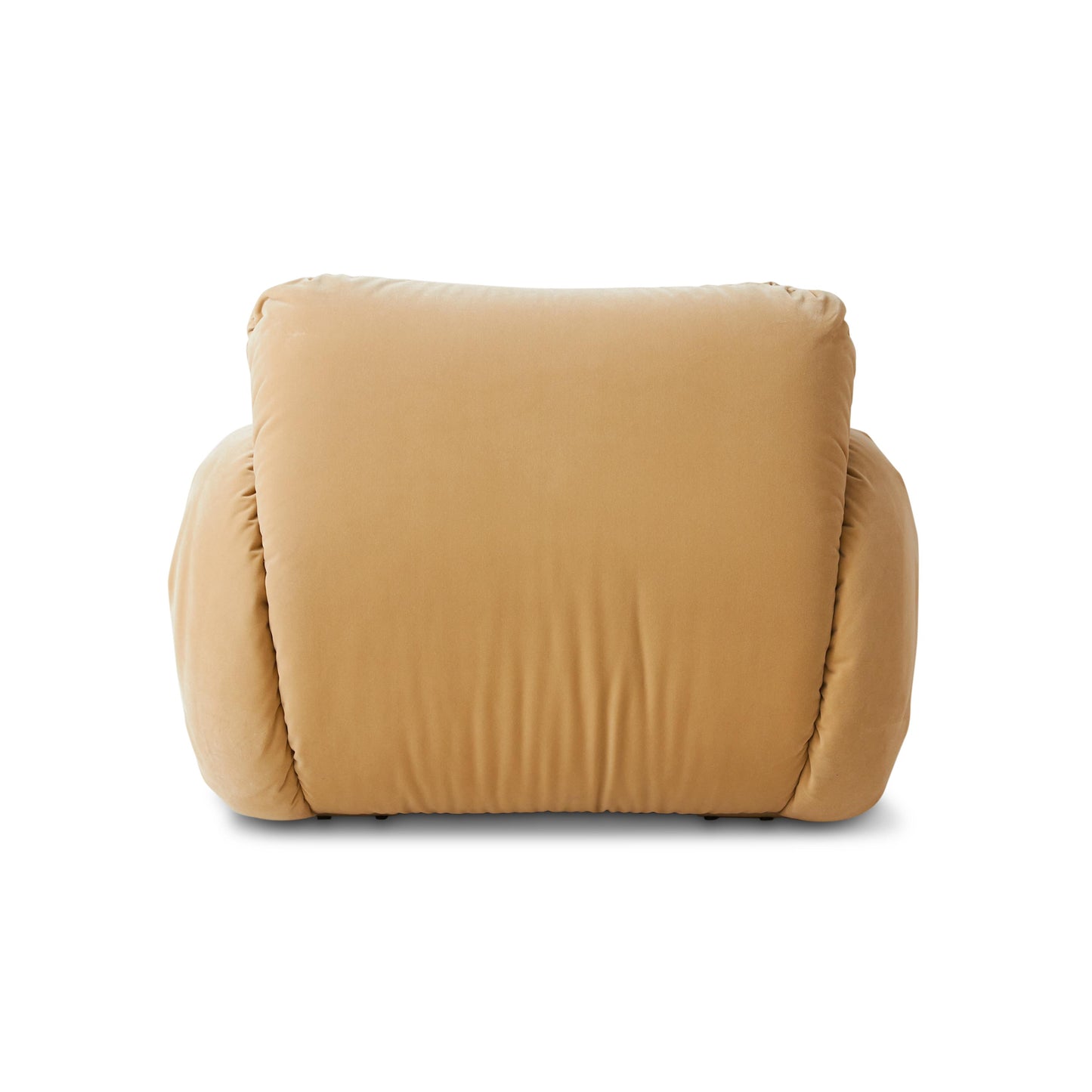HKliving Arc fauteuil ash frame Royal Velvet Cream