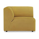 HKliving Jax bank left end Linnen Burnt Ochre