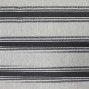 HKliving Nomad bank 204 cm Rocco Chalkstripe