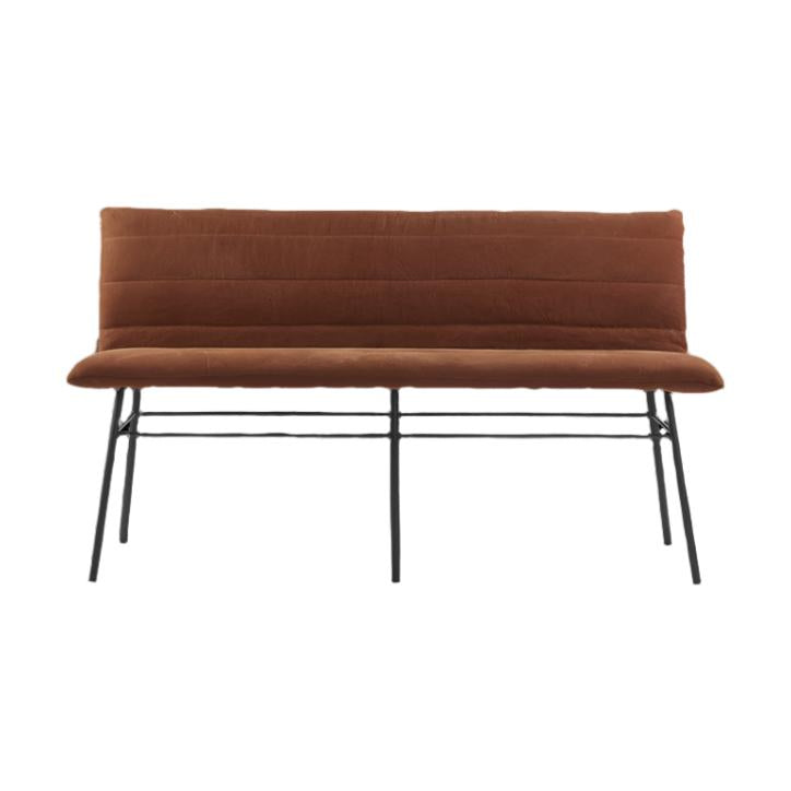 LABEL Vandenberg Cocoon eetkamerbank 198 cm Bruin