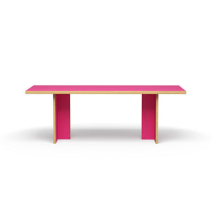 HKliving Dining Table eettafel 220x90 cm Raspberry