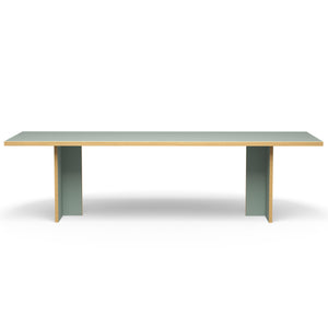 HKliving Dining Table eettafel 280x100 cm Pale Green