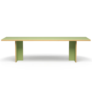HKliving Dining Table eettafel 280x100 cm Pistachio