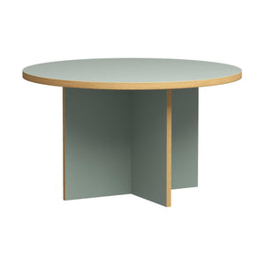 HKliving Dining Table eettafel Ø130 cm Pale Green