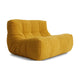 HKliving Lazy Lounge fauteuil Fluffy Ochre
