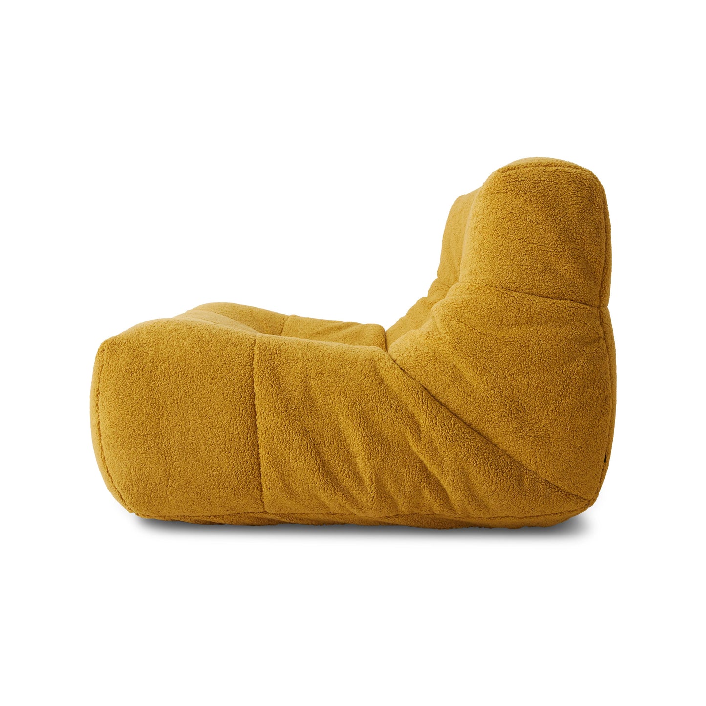 HKliving Lazy Lounge fauteuil Fluffy Ochre
