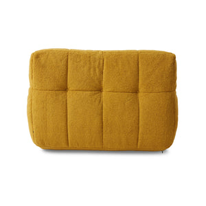 HKliving Lazy Lounge fauteuil Fluffy Ochre