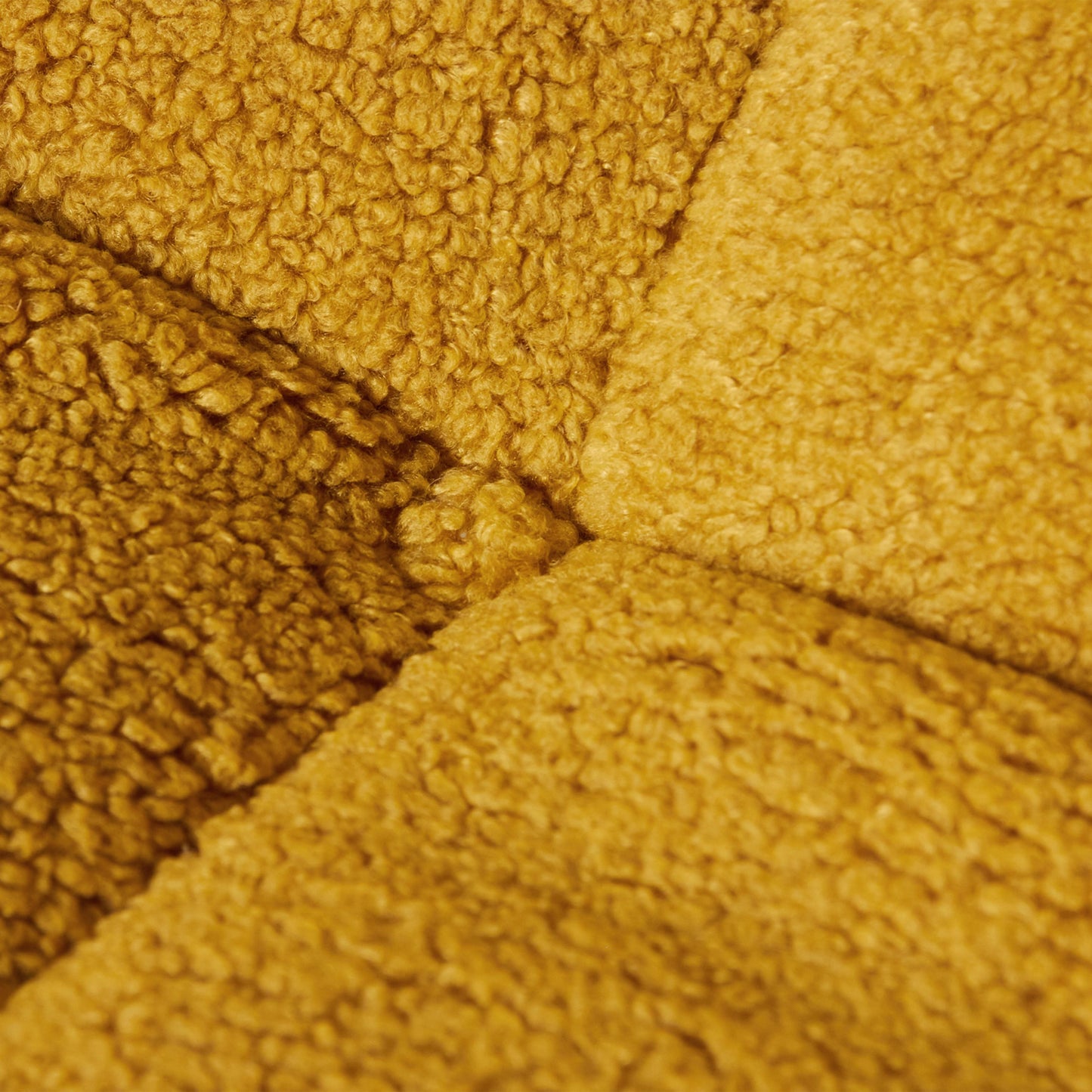 HKliving Lazy Lounge fauteuil Fluffy Ochre