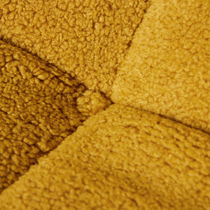 HKliving Lazy Lounge fauteuil Fluffy Ochre