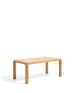 Kave Home Erisia eettafel rechthoek 180x90 cm Naturel