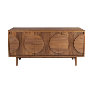 Zuiver Groove dressoir 3 Walnoot