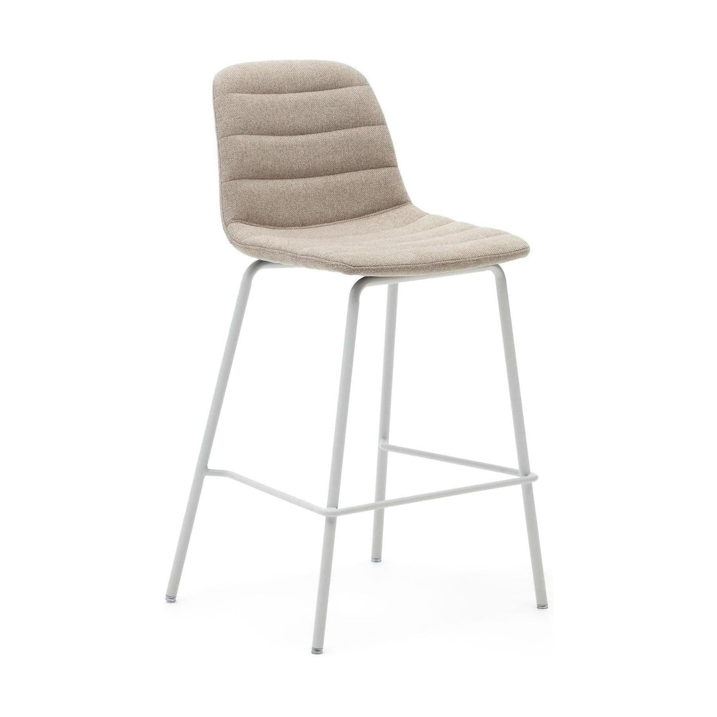 Kave Home Zunilda barkruk H65 chenille Beige