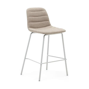 Kave Home Zunilda barkruk H65 chenille Beige