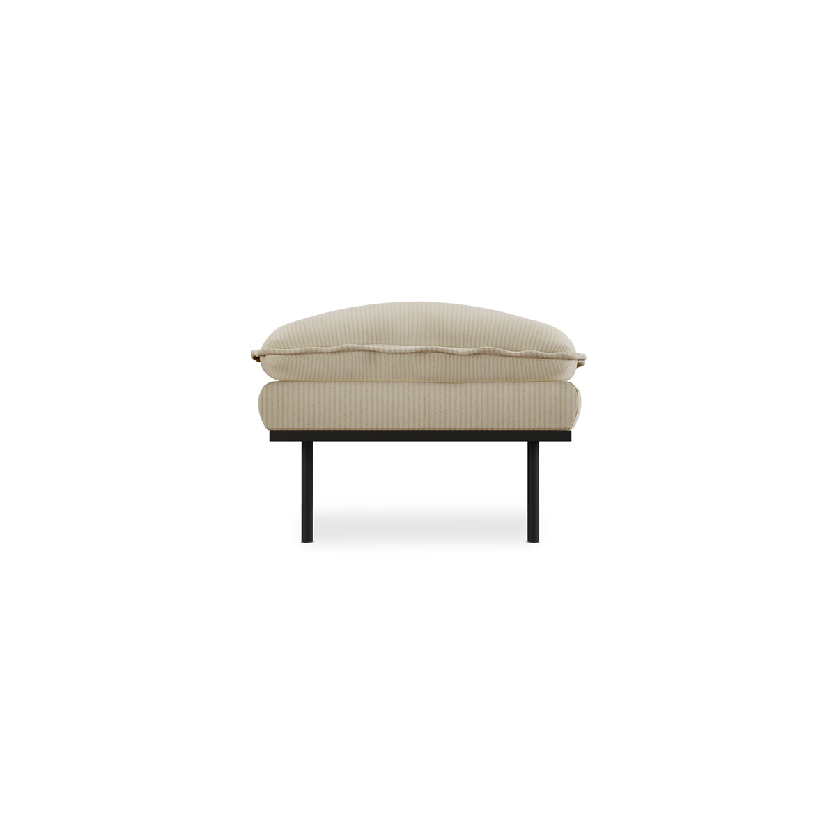 HKliving Retro hocker Corduroy Rib Hay