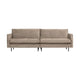 WOOOD Rodeo Classic 3-zits bank velvet Khaki