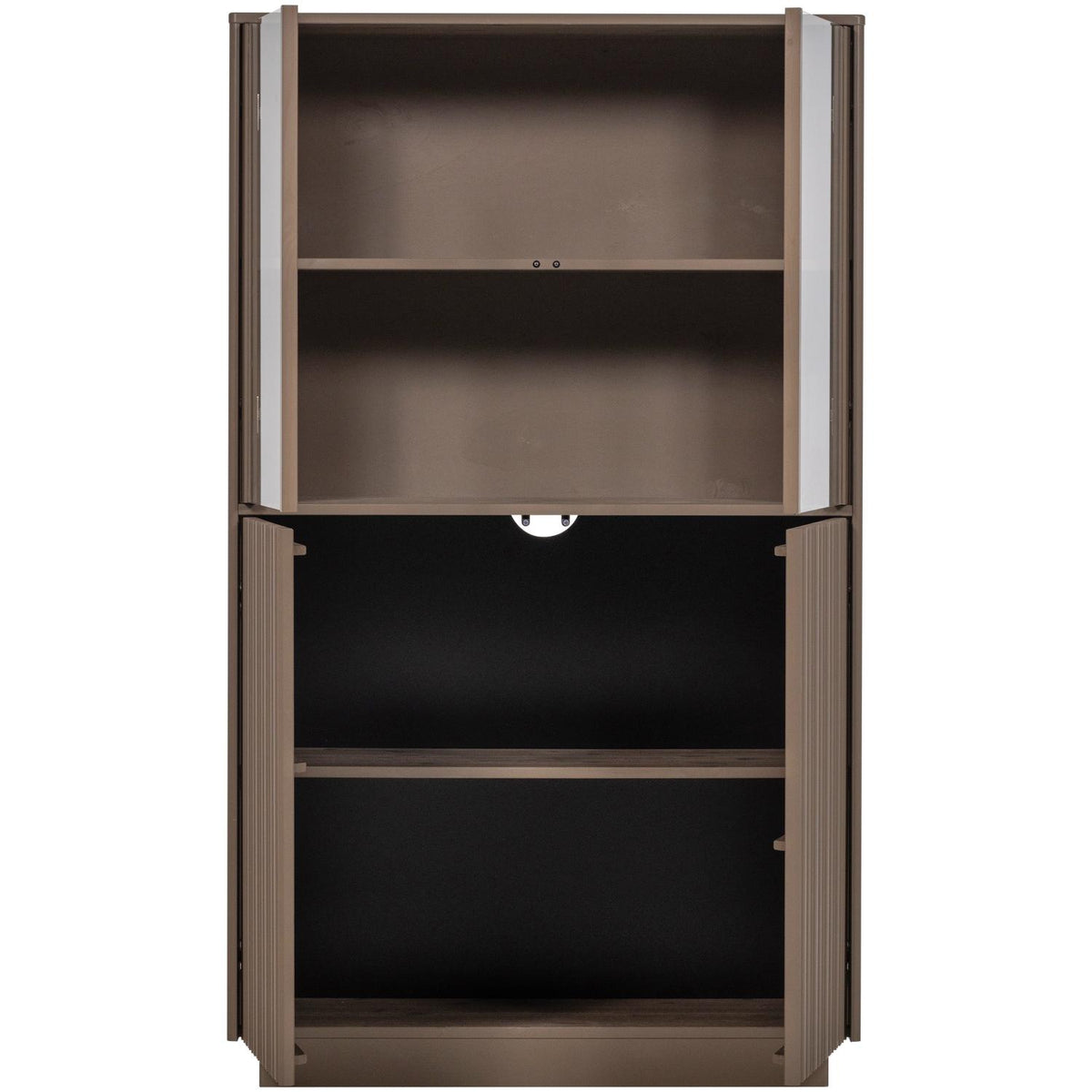 WOOOD Nova vitrinekast Truffel Bruin
