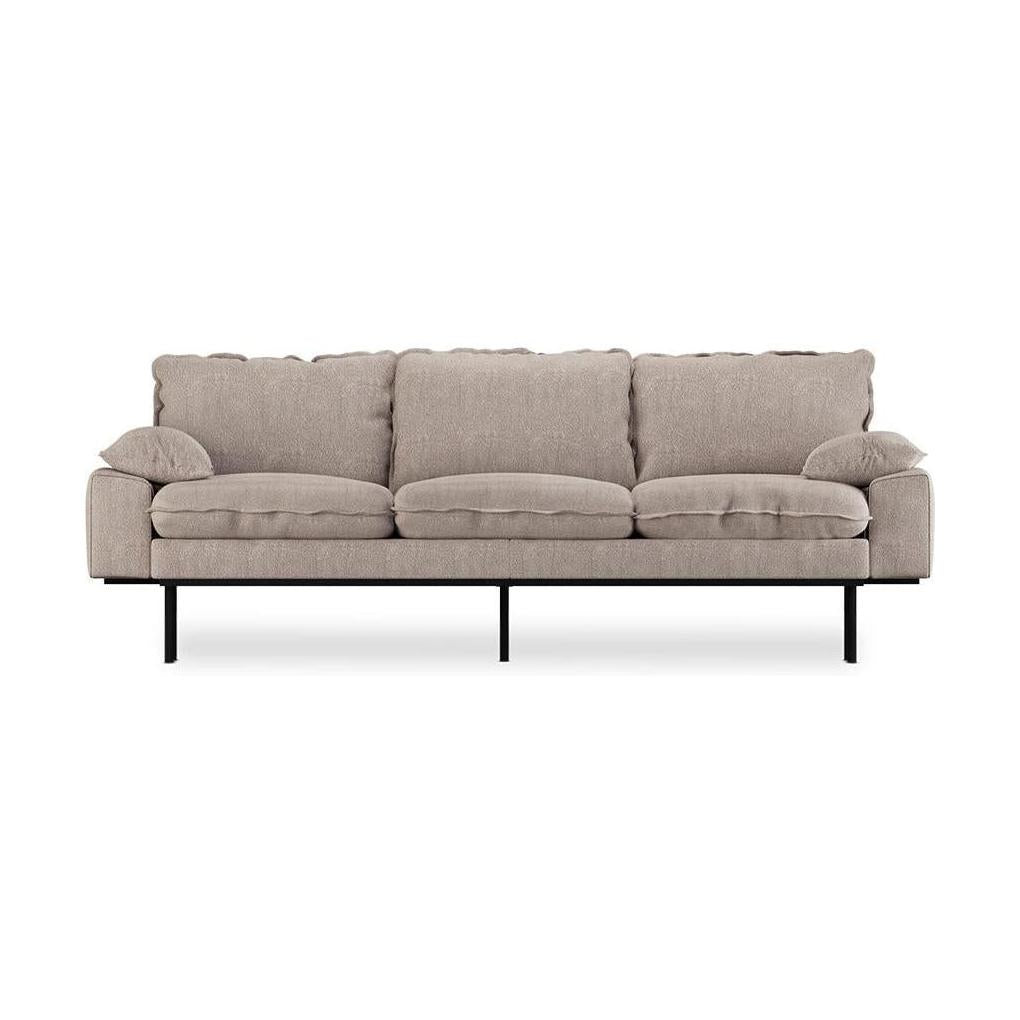 HKliving Retro 3-zitsbank Sneak Beige