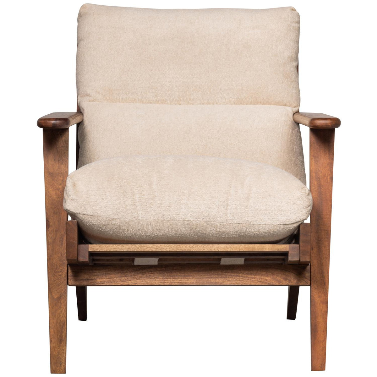 WOOOD Houston fauteuil bouclé Naturel