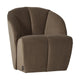 WOOOD Mojo draaifauteuil velvet Taupe