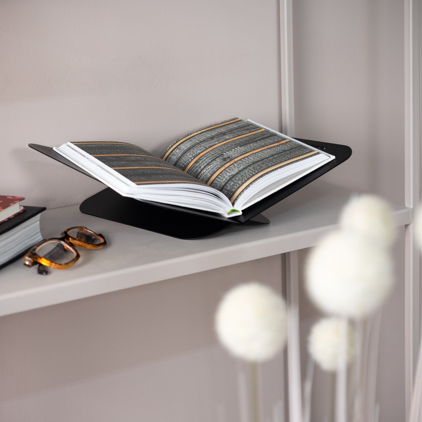 Spinder Design Atalanta boekenstandaard Zwart