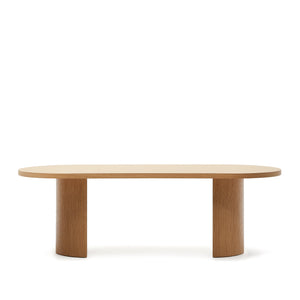 Kave Home Nealy eettafel 240x100 cm Naturel