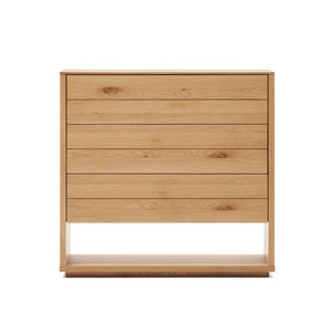 Kave Home Alguema kast 100x97 cm Naturel